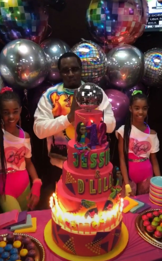 Sean "Diddy" Combs, D'Lila Combs, Jessie Combs Sean "Diddy" Combs, D'Lila Combs, Jessie Combs